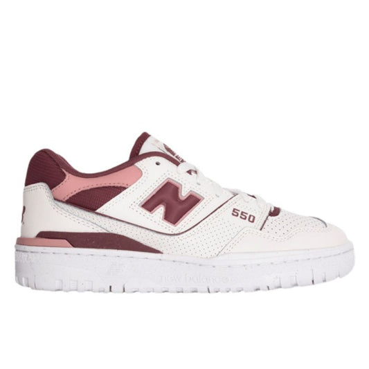 New Balance 550 Washed Burgundy Wmns