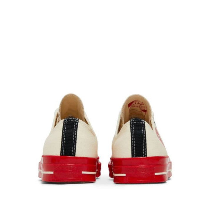 Converse Chuck 70 Low x CDG White Red