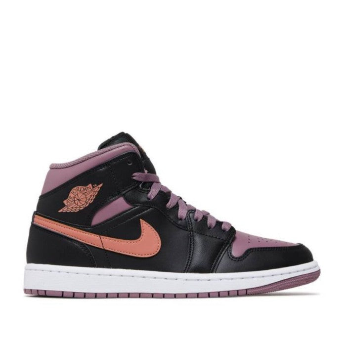 Air Jordan 1 Mid Black Sky J Mauve